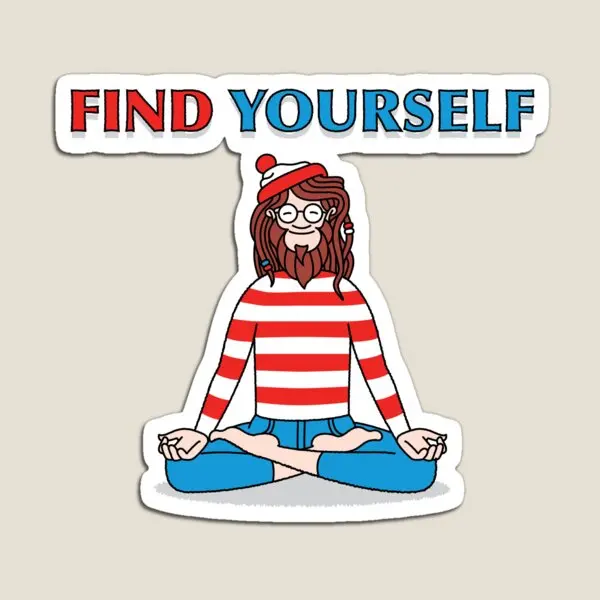 Найдите себя, как Волшебный Магнит, домашний декор, игрушка для детской, милый магнитный держатель, детский холодильник, красочный