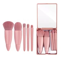 5pcs makeup brushes tool set cosmetic powder eye shadow foundation blush blending make up brush maquiagem