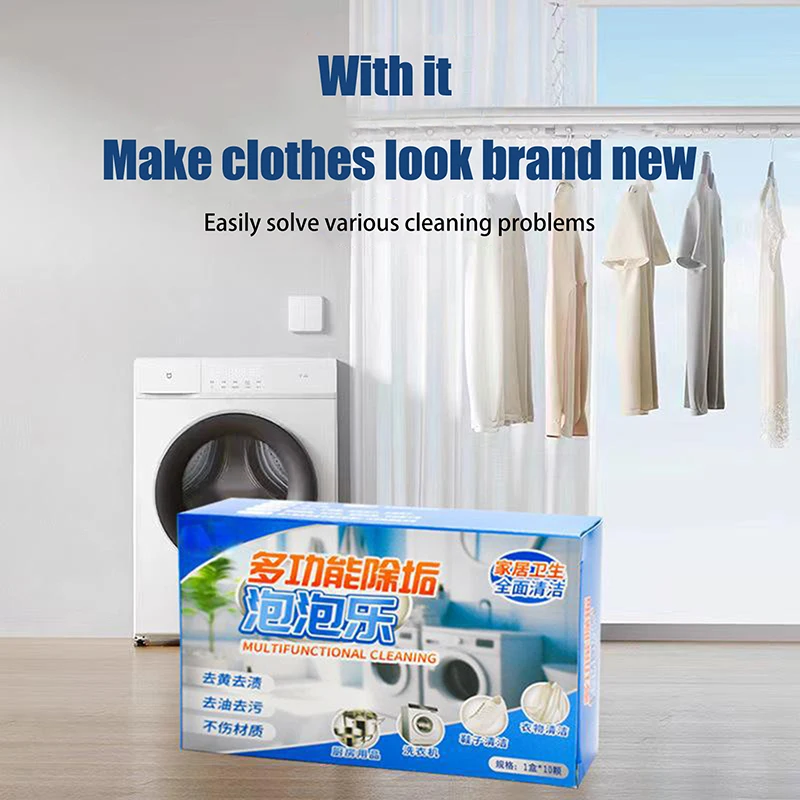 Универсальное Удаление Пятен Мощная Чистка Шипучие Таблетки Активный