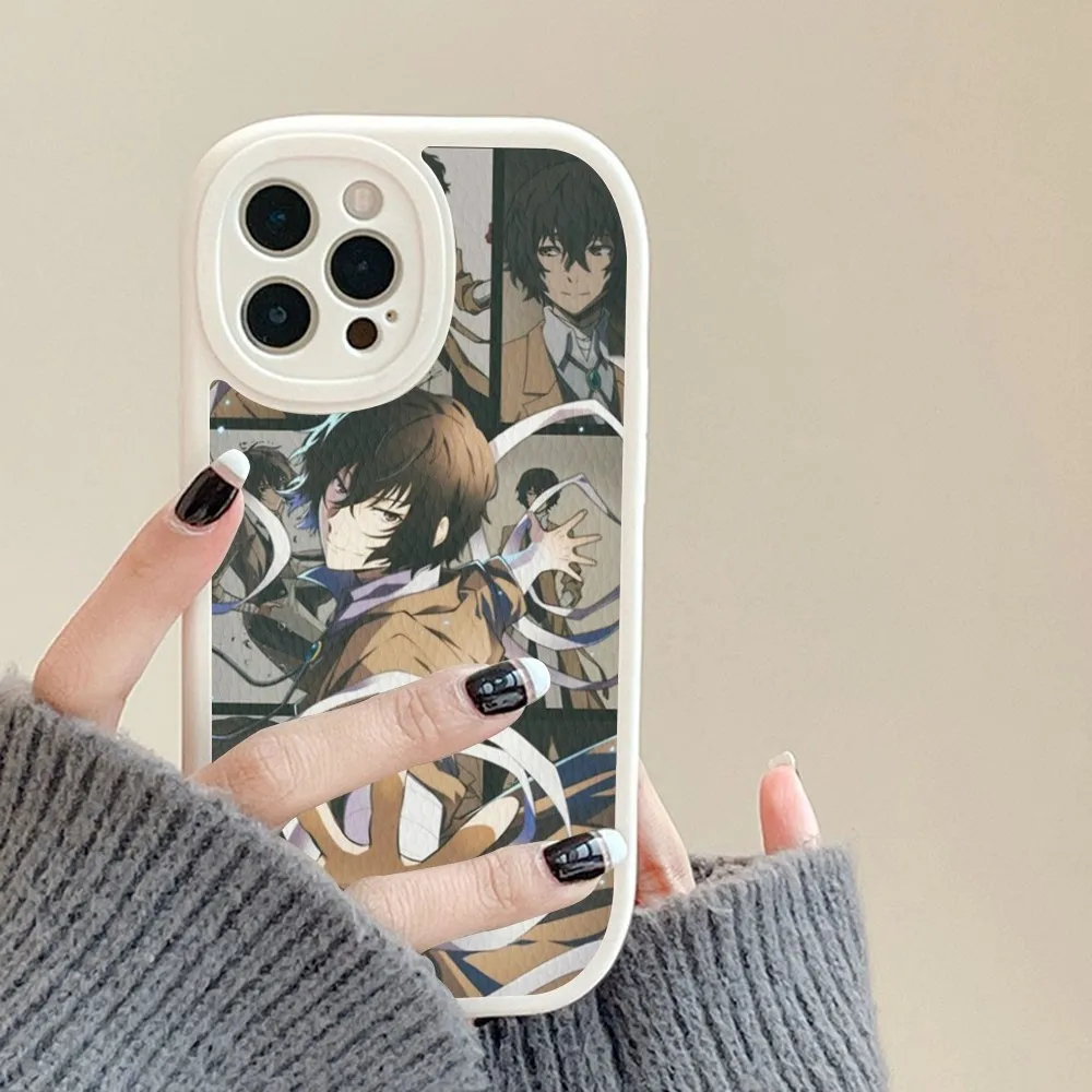 Чехол для телефона Dazai Osamu из японского аниме Bungou Stray Dogs твердой кожи iPhone 14 13 12 Mini 11