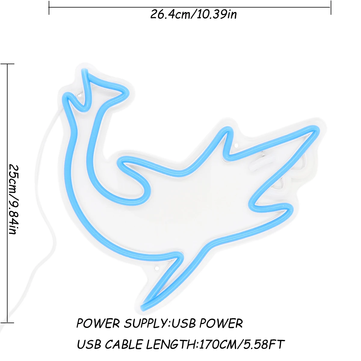 Рисунок 2 - настенная лампа в виде акулы