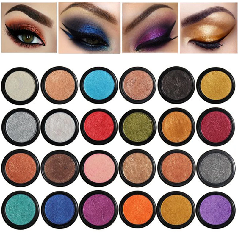 

PHOERA 24Color Eyeshadow Matte Glitter Eye Shadow Palette Eye Makeup Glitter Metallic Shiny Holographic Shadows Pigment Cosmetic