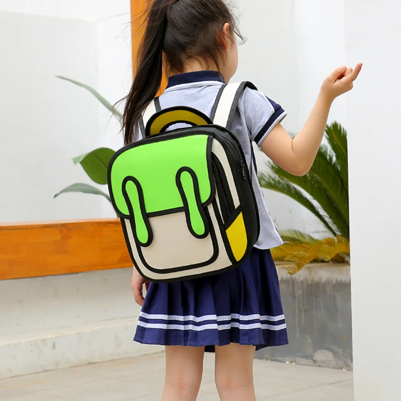 Primary School Students Large Capacity Schoolbag for Girls Boys 2022 Children Cartoon Backpack In Kindergarten