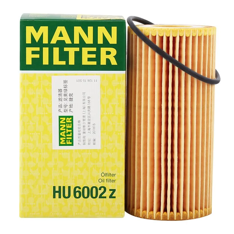 

Масляный фильтр MANNFILTER HU6002z/HU6002zM подходит для PORSCHE Macan Cayenne VW Jetta Tiguan Sharan SKODA SEAT 958.115.562.00 06L115562