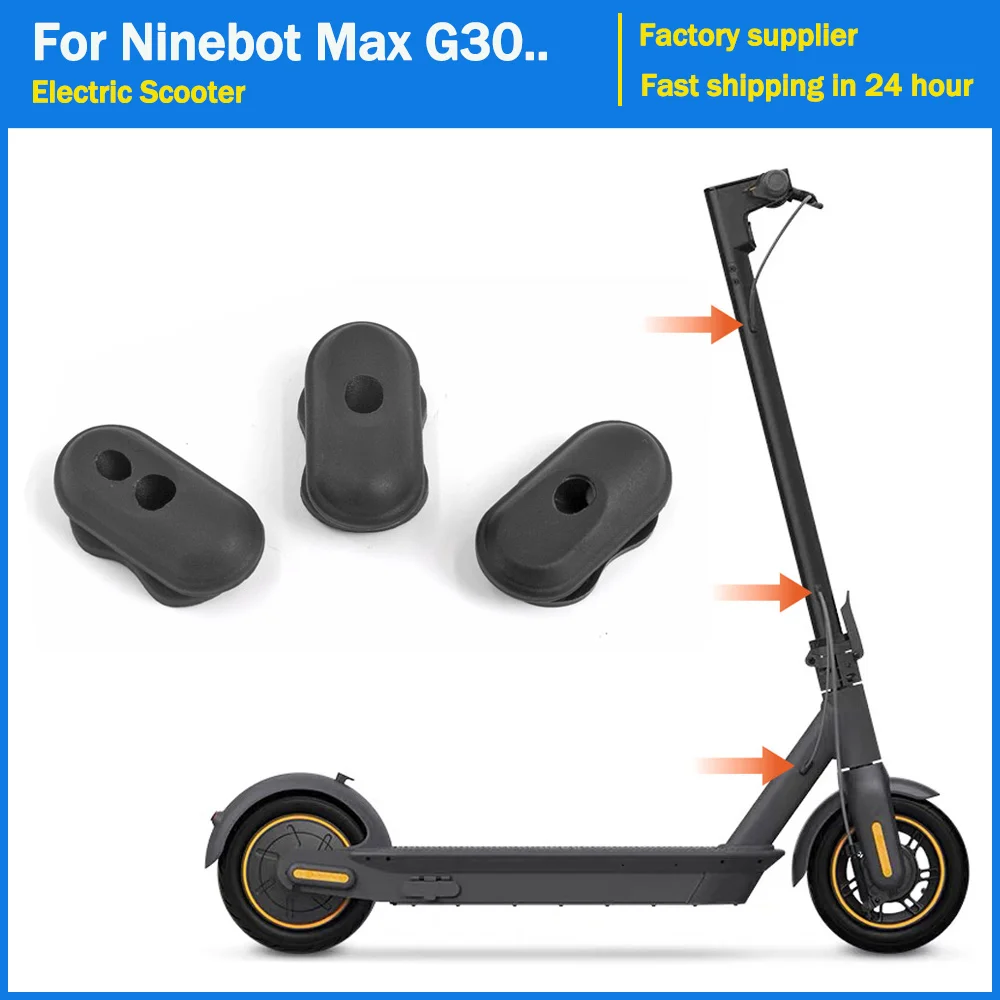 Electric Scooter Silicone Plug for Segway Ninebot Max G30 G30D Power Charger Line Hole Cover Case Dust Plug Rubber Accessories