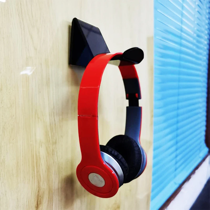 

New Adhesive Headphone Holder Wall-mounted Headset Holder Acrylic Game Controller Holder