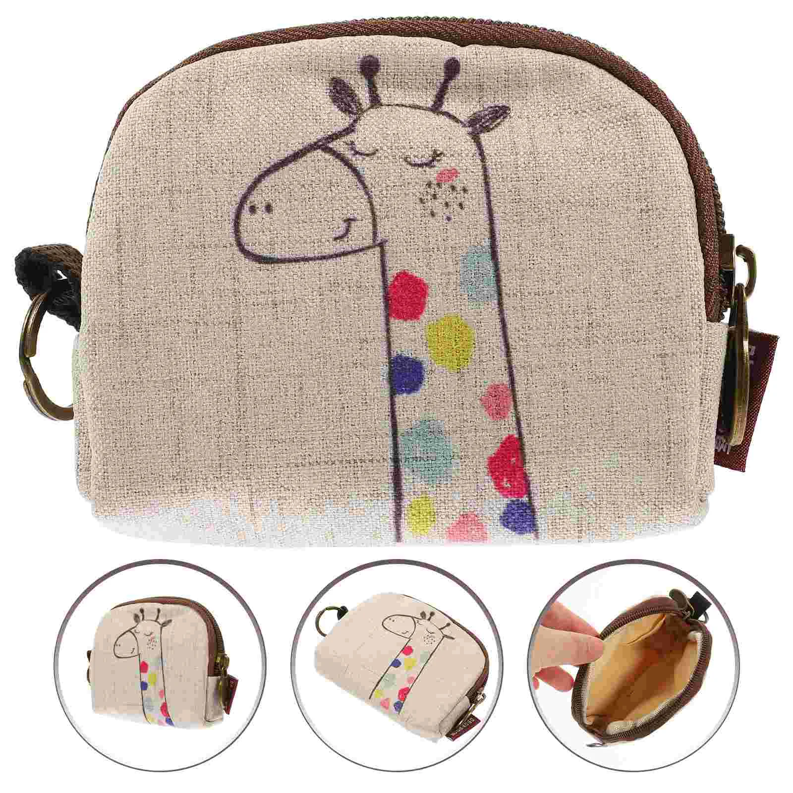 

Bag Storage Bags Wallet Small Moneycoin Jewelryzipperearphone Cablekey Purse Change Portable