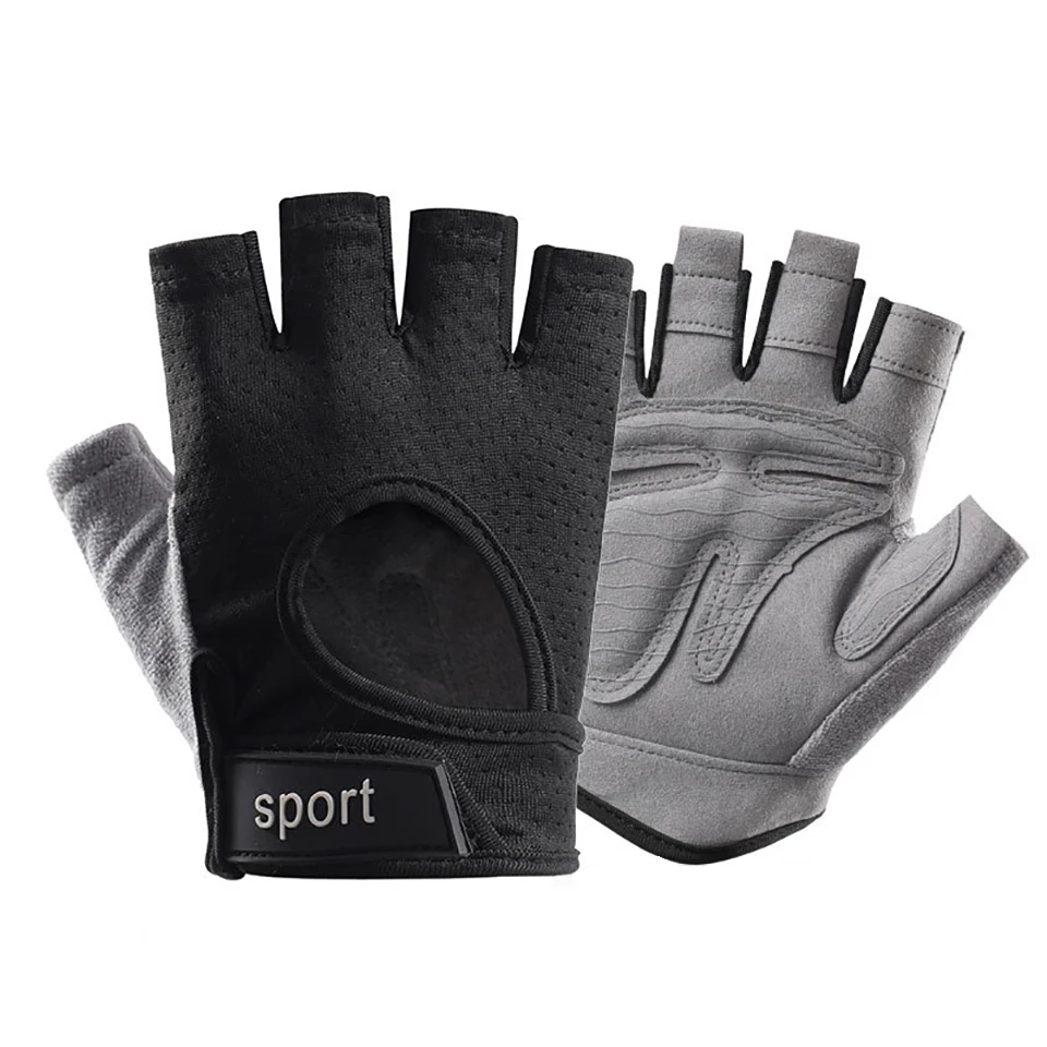 

Перчатки для занятий тяжелой атлетикой, Нескользящие дышащие велосипедные спортивные перчатки, гантели