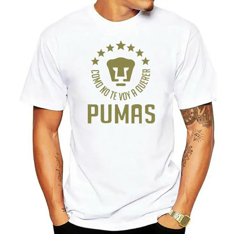 

Футболка Pumas Unam с мексиканским принтом, модная футболка с коротким рукавом, Повседневная футболка 015914