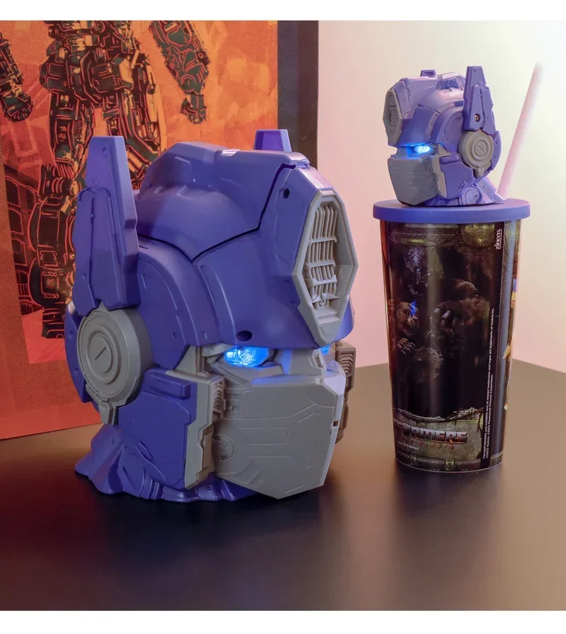 Оригинальный Кубок для попкорна с изображением взращивания зверей клуба Optimus Prima