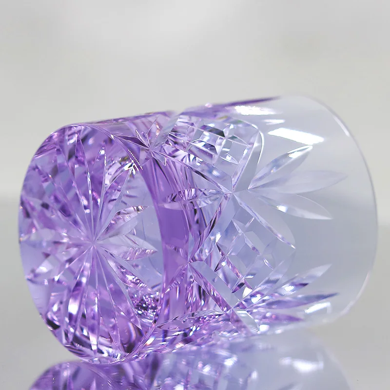 Стеклянный стеклянный стакан для виски ледяной чай и кофе 240 мл 8 5 унций 4 шт.