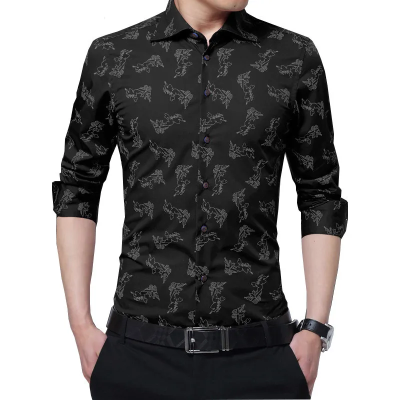 

Новое поступление 2022, мужская рубашка TFETTERS, деловая Повседневная офисная рубашка, Мужская блузка с длинным рукавом, мужская рубашка