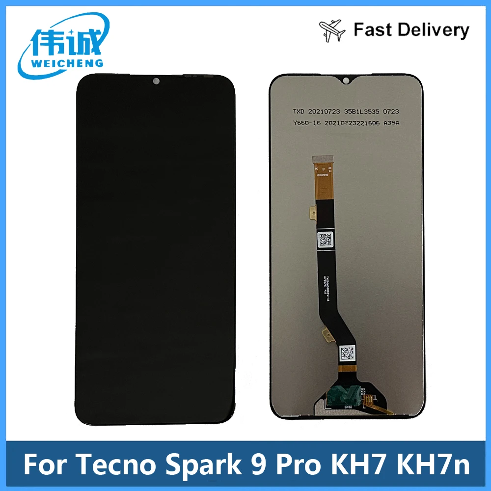 Для Tecno Spark9 KG5p Spark 9T KH6 ЖК-дисплей дигитайзер сенсорного экрана в сборе запасные