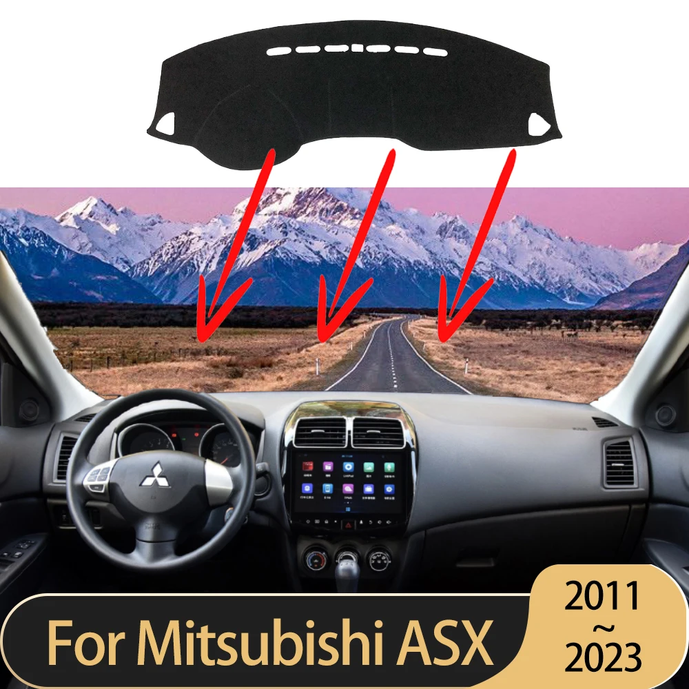

for Mitsubishi ASX RVR Outlander Sport 2011~2023 2014 2016 2017 2020 2022 Car Dashboard Cover Dash Mat Sunshade Pad Accessories