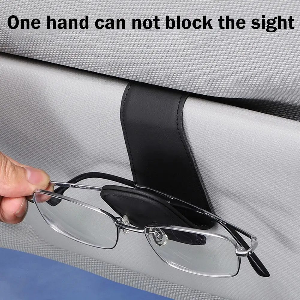 

Универсальный автомобильный солнцезащитный козырек футляр для очков Солнцезащитный козырек держатель для солнцезащитных очков с зажимом портативный держатель для очков автомобильный зажим