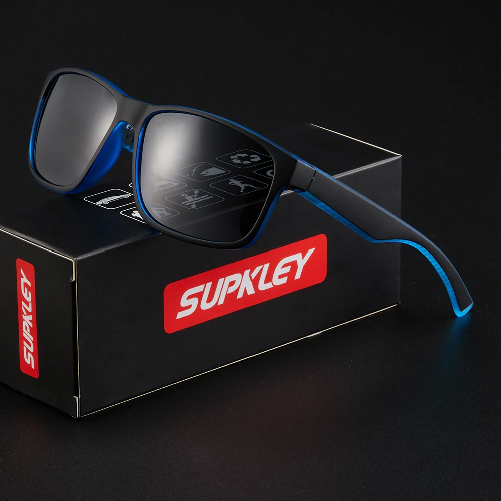 Женские спортивные поляризационные солнцезащитные очки BARCUR брендовые