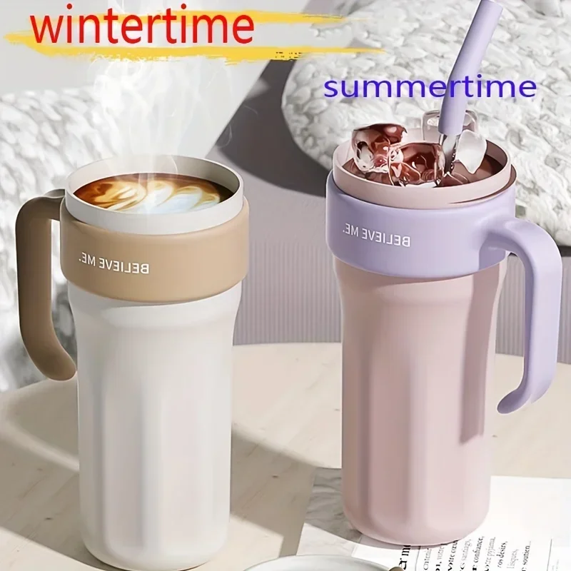 Термос из нержавеющей стали: водонепроницаемая бутылка большой емкости идеально