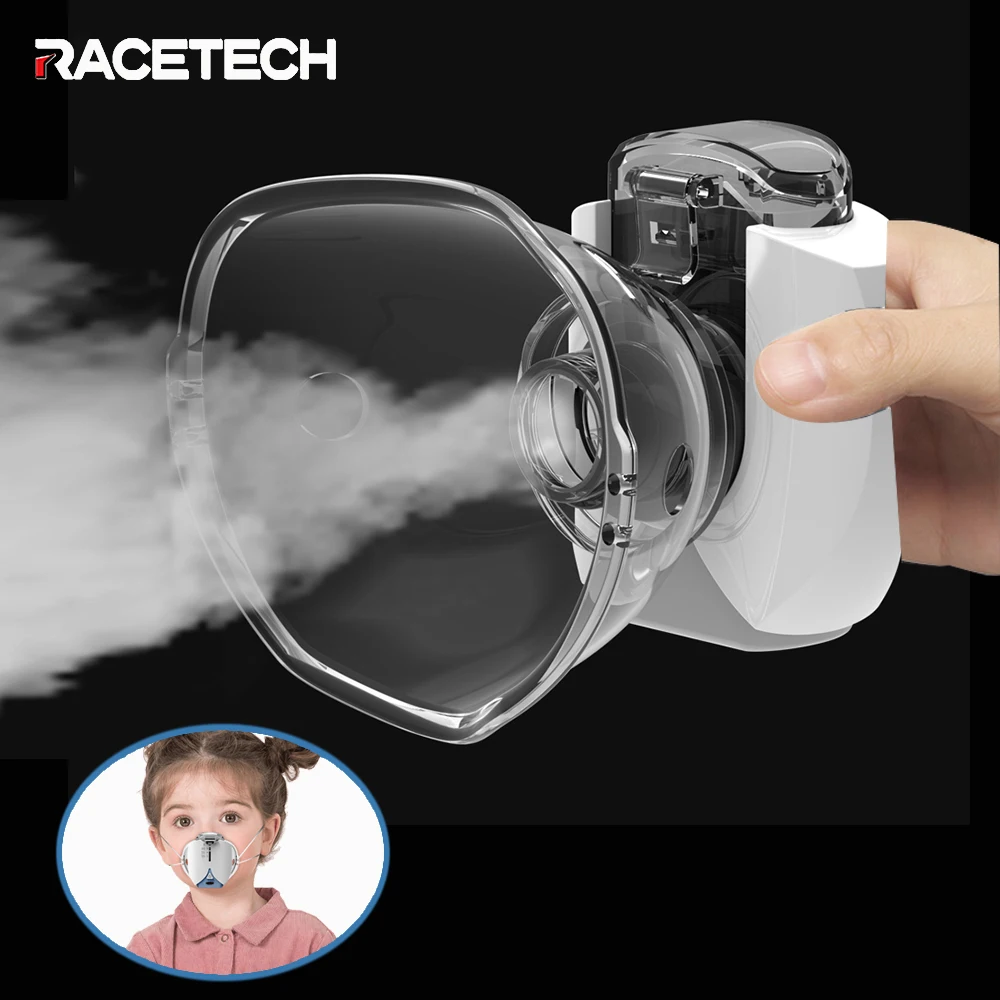 

Children's Portable Nebulizer Vaporizer Silent Steam Inhalation Machine Personal Health Care Atomizator Inhaler for Kids