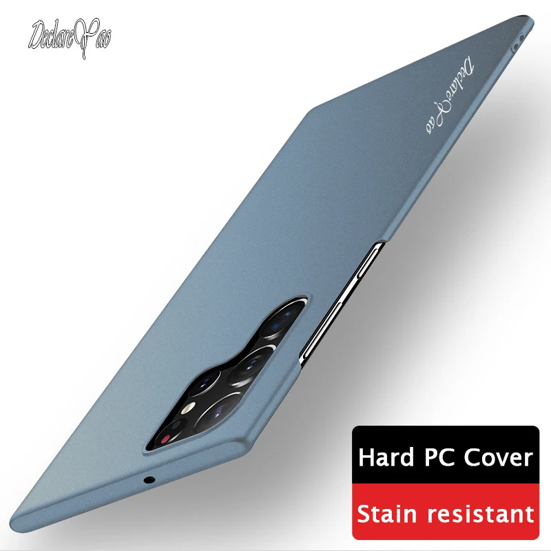 

Ультратонкий матовый чехол S22 для Samsung Galaxy S20 S21 S22 FE Plus S9 S10