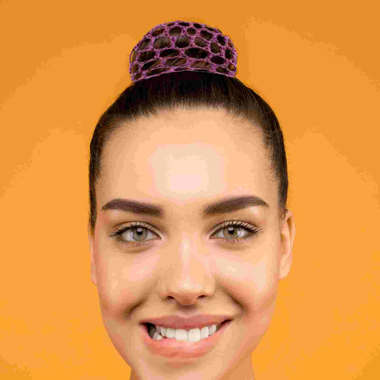 

14 Pcs Hair Invisible Net Bag Bun Braided Headbands For Women Decor Elastic Band Wigs Lady Hats Polyester Nurse