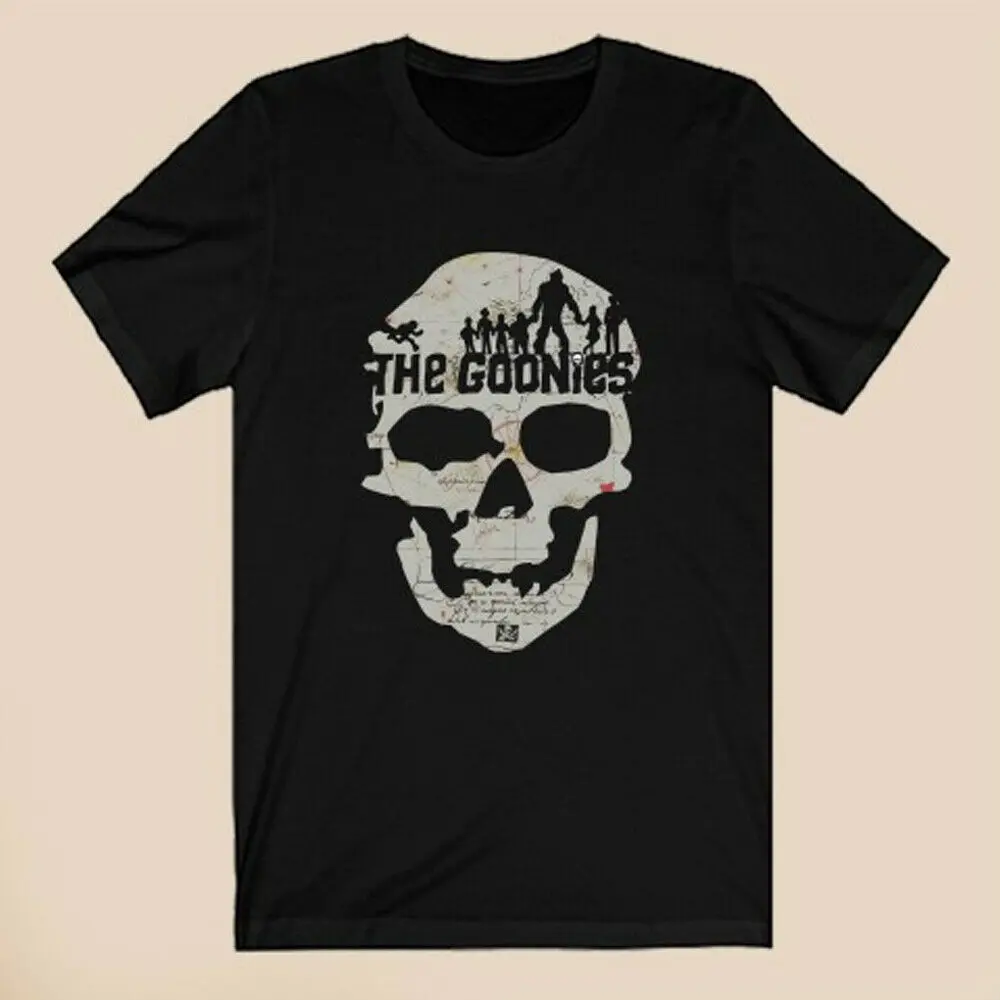 

The Goonies Skull Island Logo Men's Black T-Shirt Size S-3XL