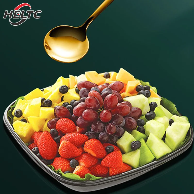 Креативная ложка для смешивания кофе из нержавеющей стали с длинной ручкой