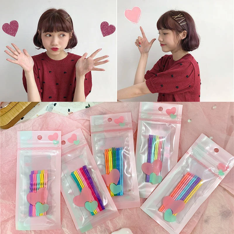 10 шт./партия женские заколки-невидимки для волос 5 см