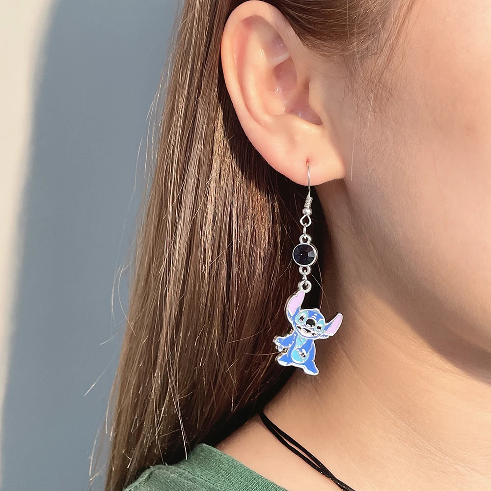 Милое ожерелье Disney Stitch с мультяшными фильмами Лило и Стич для пары девочек