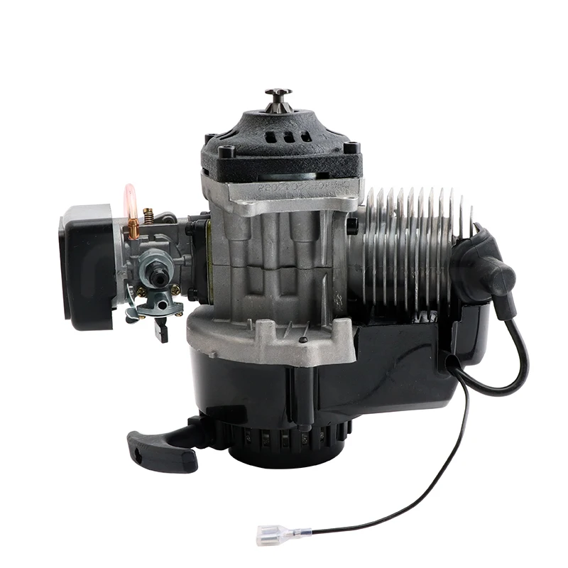Мотоцикл 43cc 47cc 49cc 2-тактный двигатель мини quad rocket карманный велосипед ATV pull start