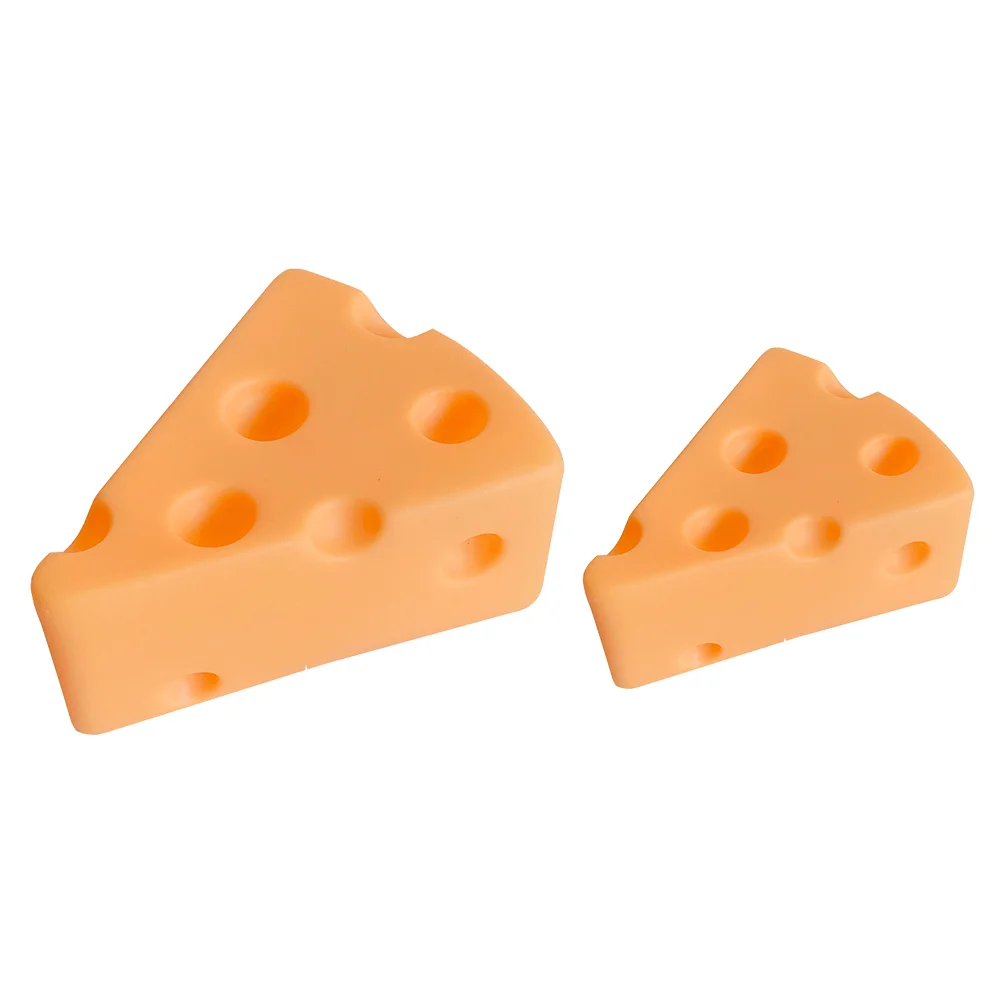 

2Pcs Cheese Night Light 3D beside Light Desktop Small Lamp Creative Bedroom Table Light Kids Sleeping Lamp Atmosphere Light