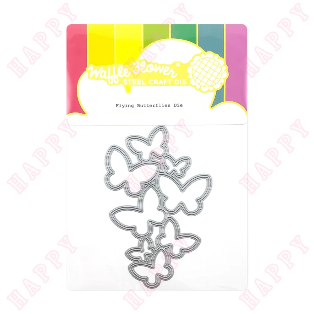 

Metal Cutting Dies Flying Butterflies Diary Scrapbook Paper Card Photo Album Decoration Craft Engraving Make Embossing Template