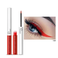 15 color matte liquid eyeliner long lasting waterproof quick drying white black red color eyeliner pencils for sexy eyes tslm1