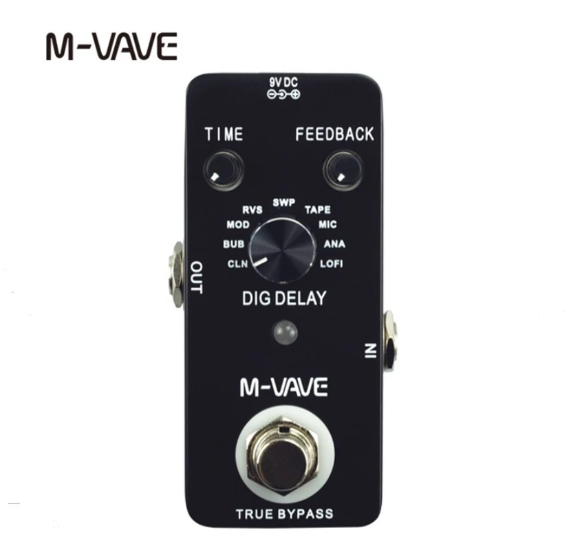 

CUVAVE Guitar stompbox Delay overdrive DIGITAL DELAY Effect pedal