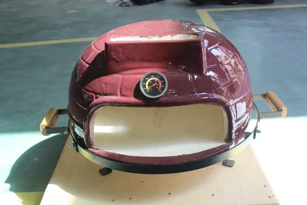 SEB / STEEL EGG BBQ 21-дюймовая настольная печь Horno Pizzero Best Ceramic Kamado для пиццы