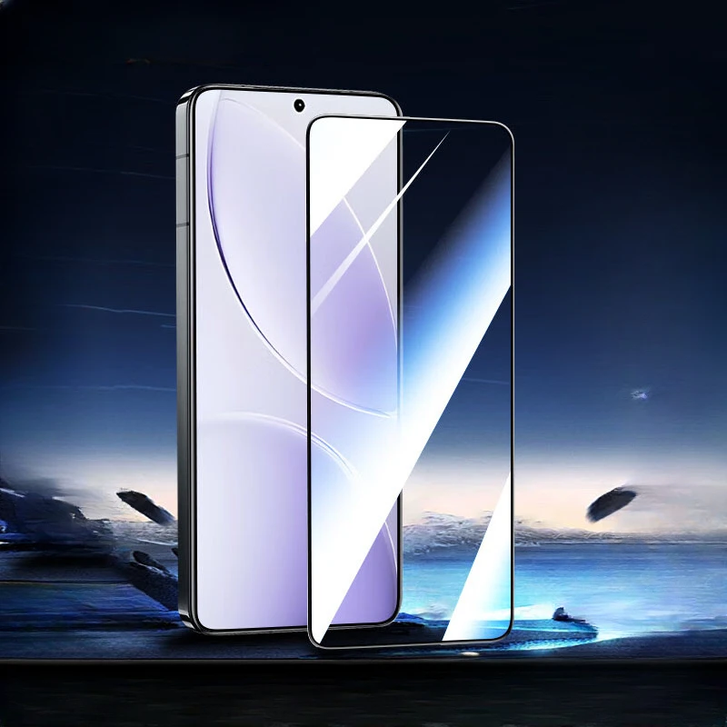 Закаленное стекло 9D для Xiaomi Redmi K80 Pro прозрачная защитная пленка с черным краем XIAOMI