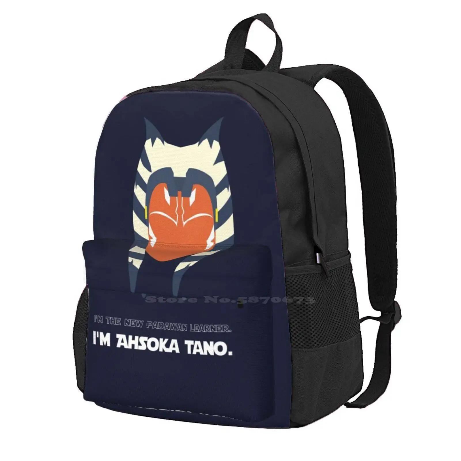 

Подростковая школьная сумка для хранения, школьный рюкзак, Ahsoka Tano