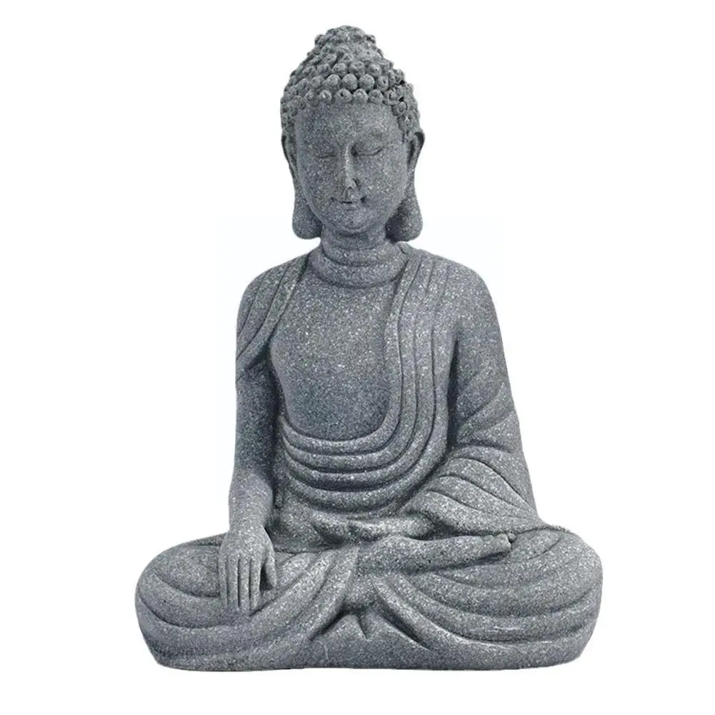 

Mini Buddha Statues Handmade Resting Sleeping Buddha Figurines Sculpture For Yard Yoga Bonsai Fish Aquarium Decoration F4e7