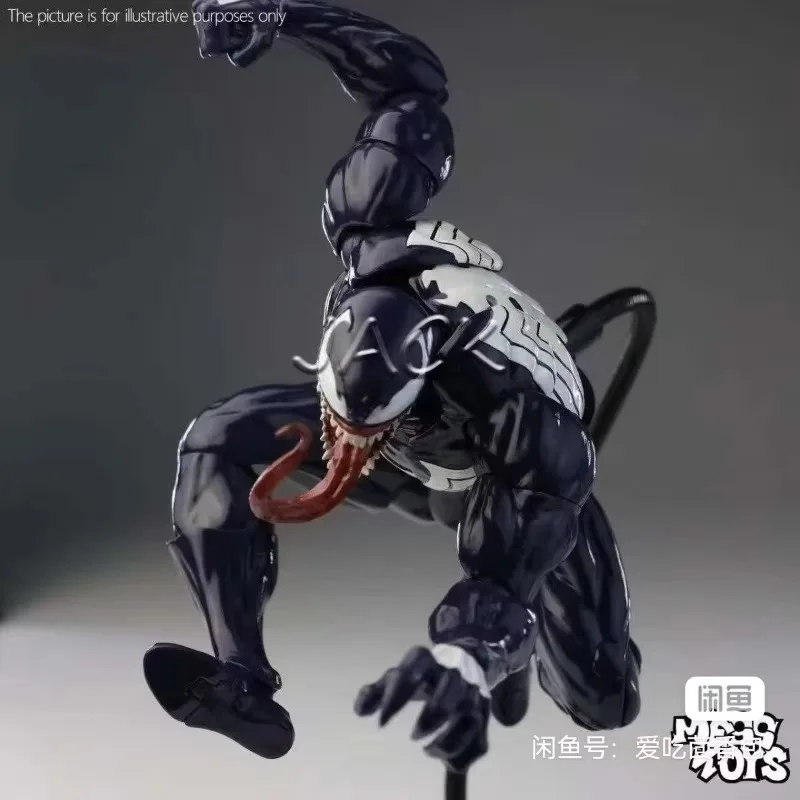 Фото В наличии: Новинка Mayhem Toys — фигурка Человека-паука Венома «Смертоносный сосед-симбиот» (черный набор) от Messtoys. Коллекционный подарок. №1