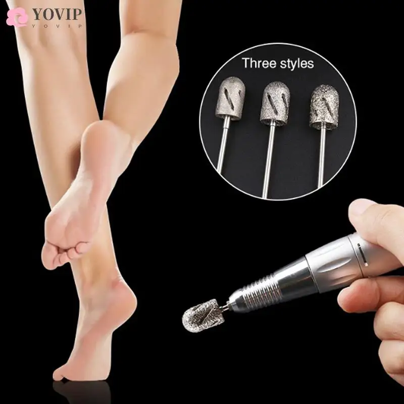 

3 Size Nail Accessories And Tools Manicure And Pedicure Drill Lathe Nail Drills Bits For Foot Care Tool Callus Clean Cuticle