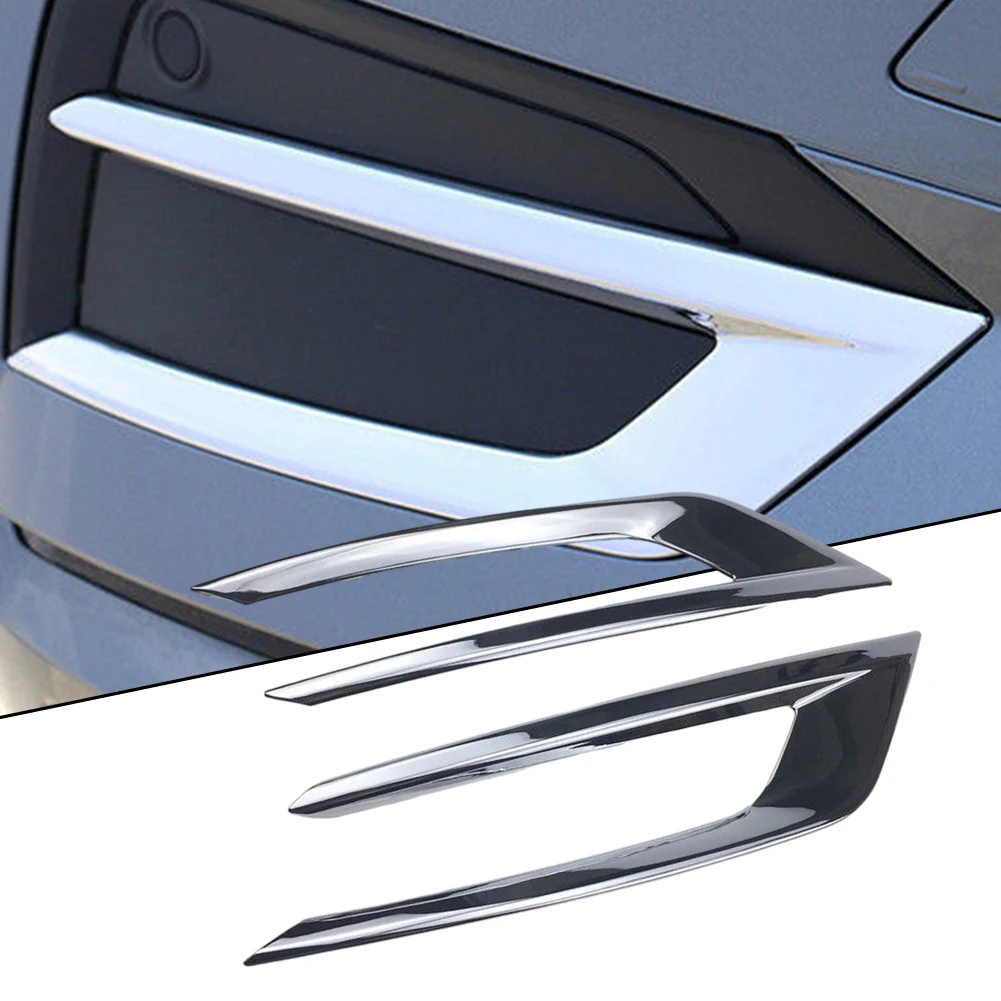 

Chrome Front Fog Light Lamp Cover Trim For Volvo XC60 2018-2023 Car Fog Lamp Decoration Anti-fog Lamp Electroplating