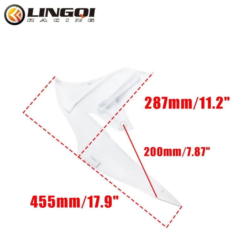 Переднее боковое крыло LINGQI RACING YH65 для левой и правой панели аксессуары