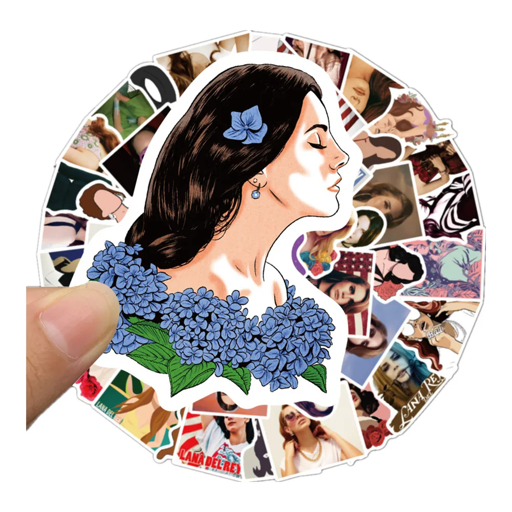 50 шт., водонепроницаемые Стикеры для багажа, ноутбука, IPad ...