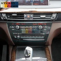 for bmw x5 f15 2014 2017 car central control console cd panel tpu protection film interior cover trim sticker