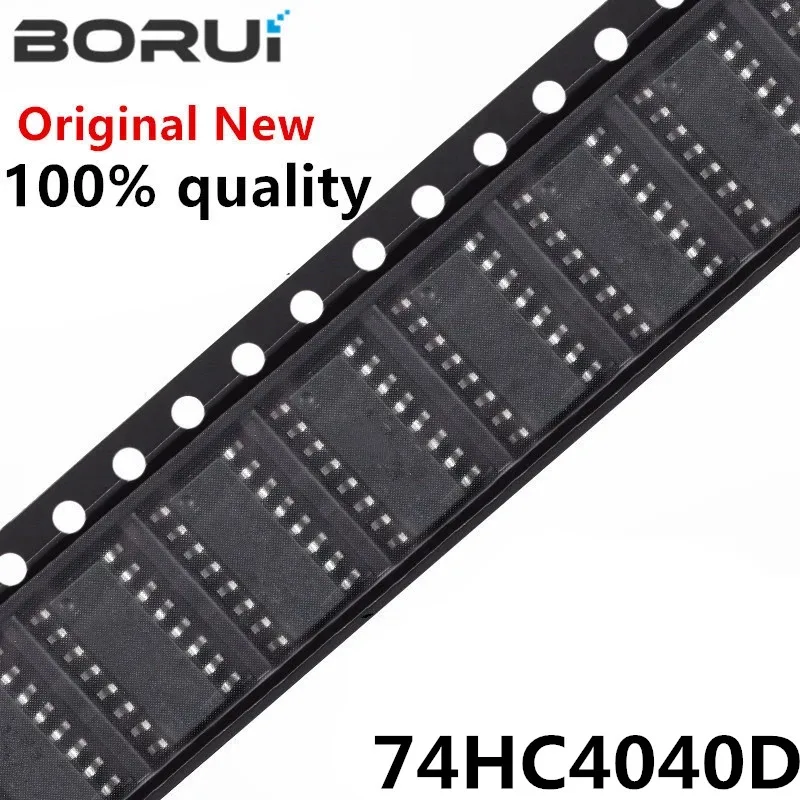 10 шт./лот новый оригинальный аутентичный 74HC4040D 74HC4040 SOP-16 двоичный фотометр