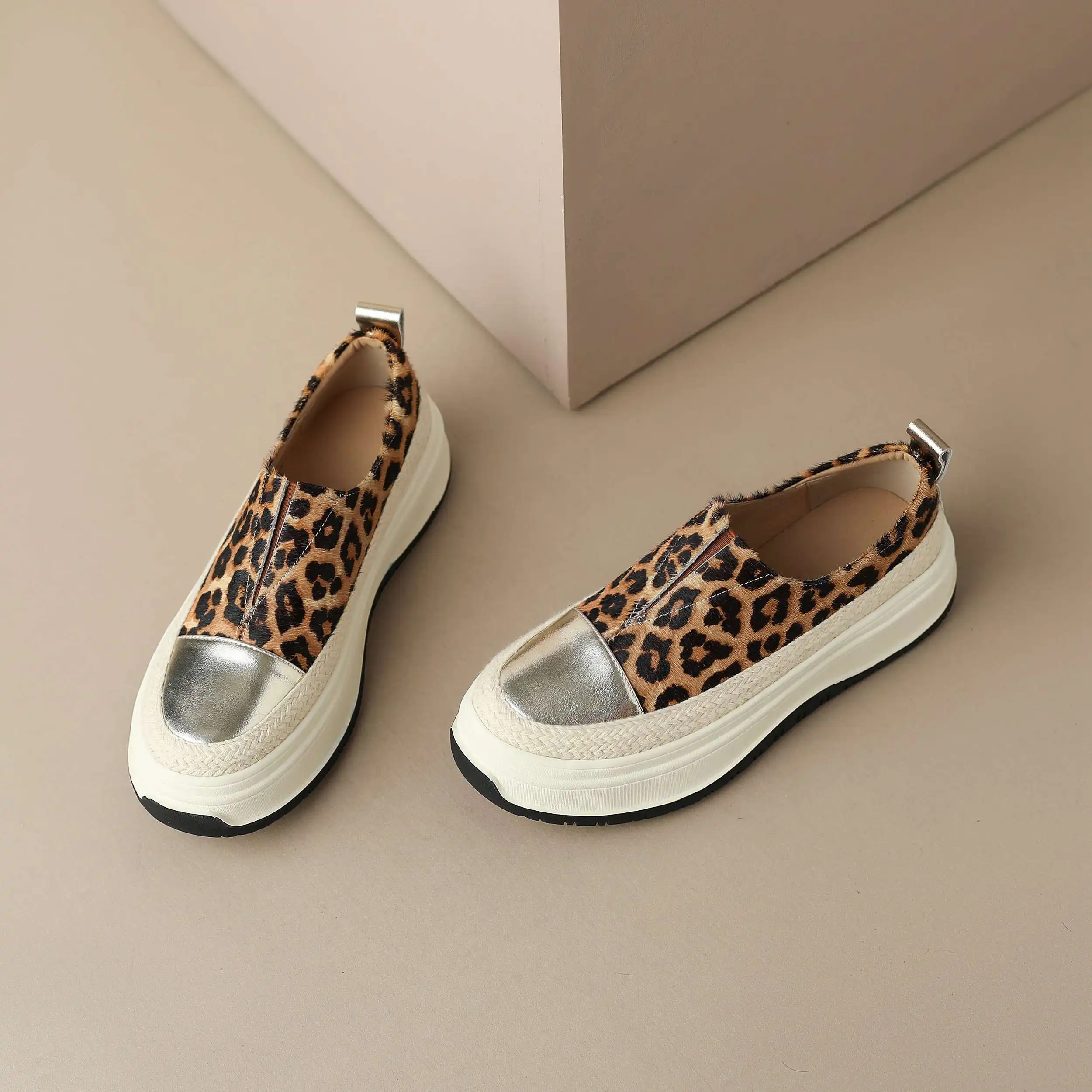 Кроссовки Lanxuryee женские из коровьей кожи повседневная весенняя обувь на