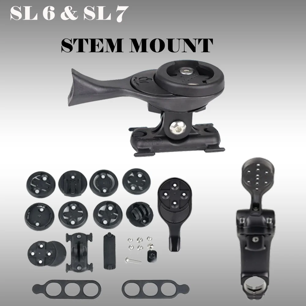 Крепление для велокомпьютера на руль SL7 SL6 FLY Garmin Bryton Wahoo Cateye GoPro