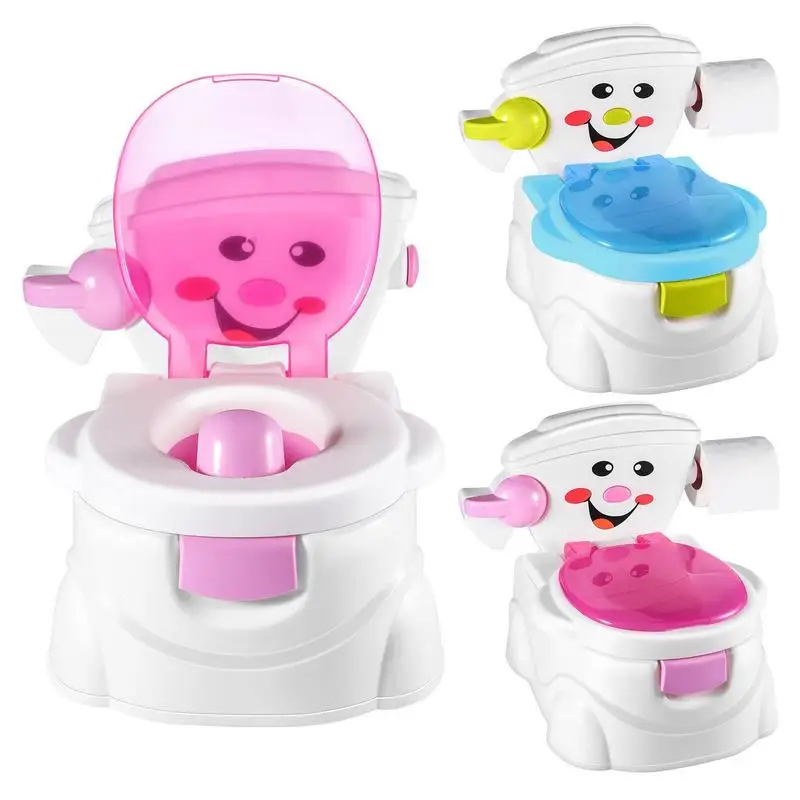 

Детское сиденье для унитаза, многофункциональное портативное сиденье для унитаза для девочек, милые сиденья для коров