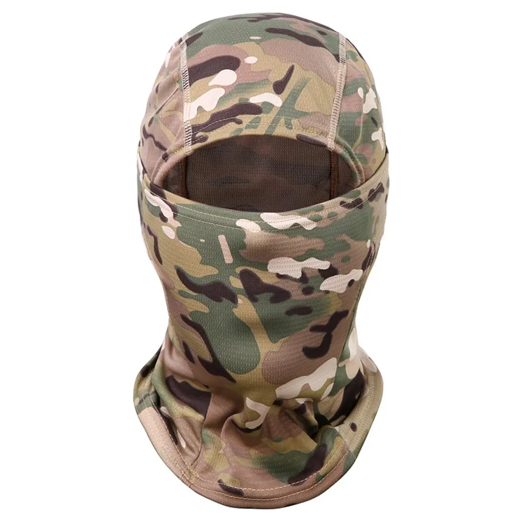 

Tactical Military Camouflage Full Face Mask Motorcycle Cycling Army War Airsoft Hunting Face Shield Hat Neck Scarives