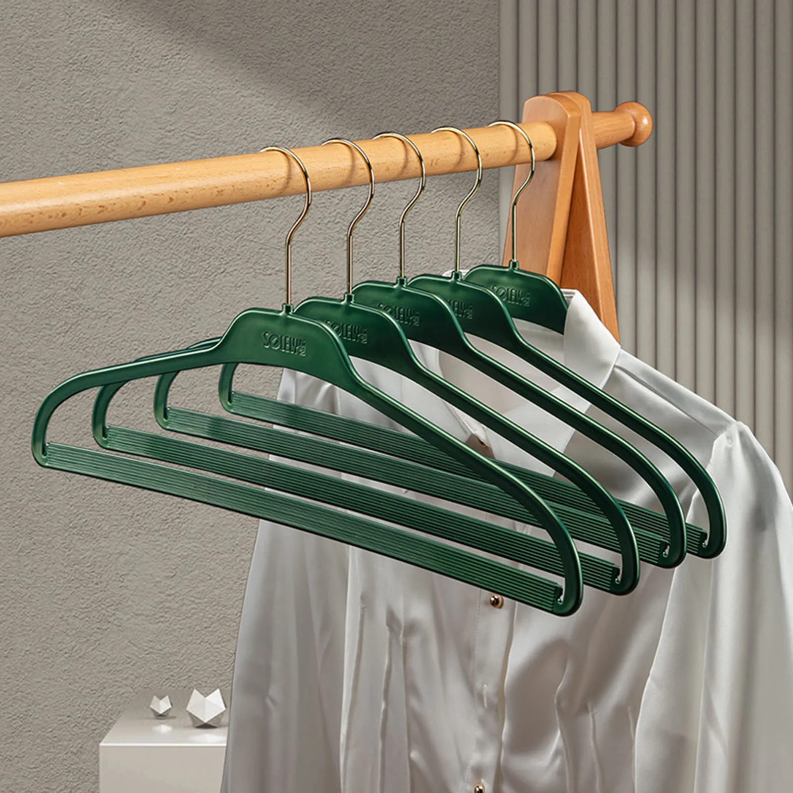 

10 шт., Нескользящие вешалки для одежды