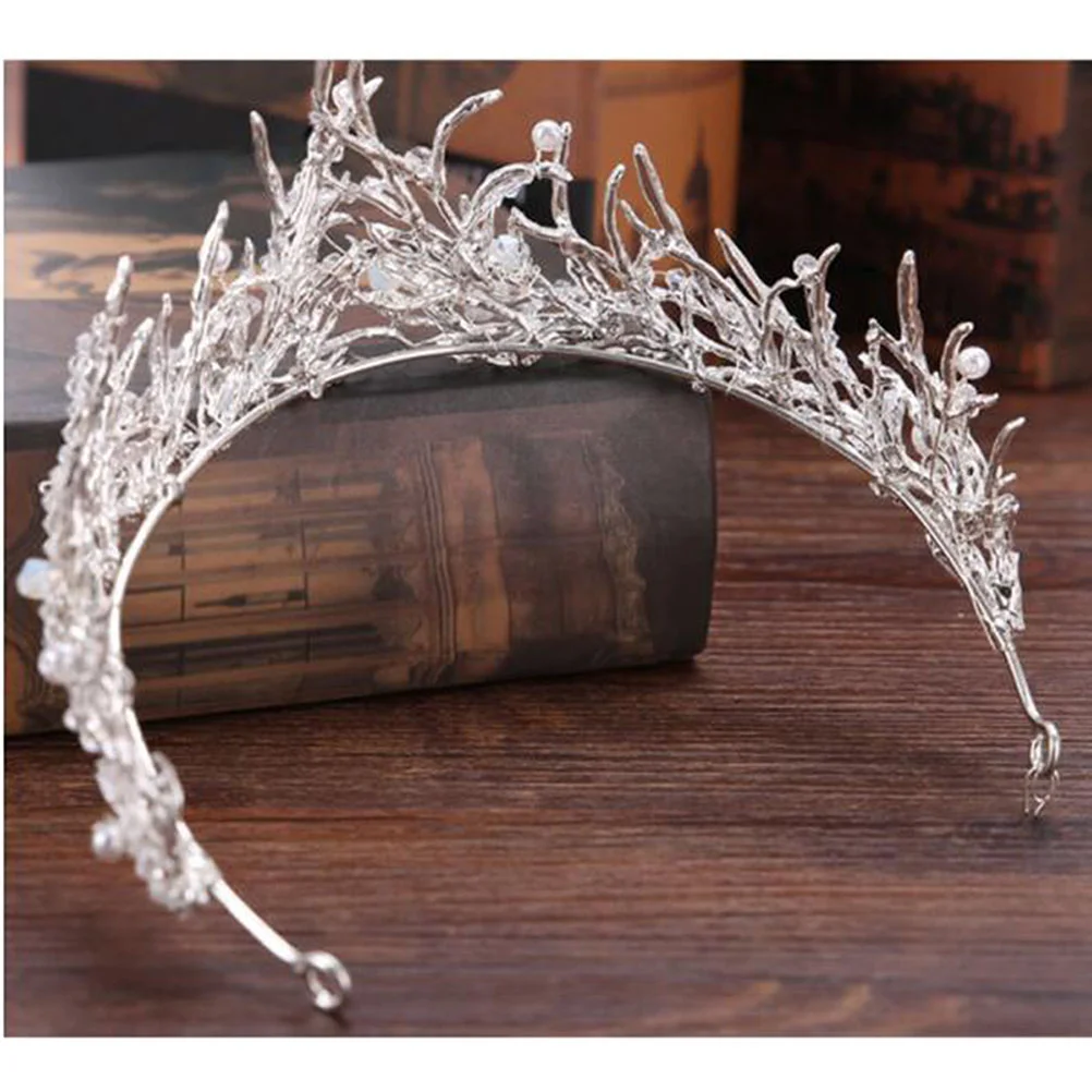 

1pc Rhinestone Noble Exquisite Alloy Headwear Tiara Hair Accessory for Ladies